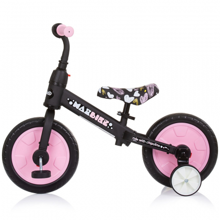 Chipolino Max Bike 2 az 1-ben kerékpár rózsaszín [2]