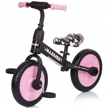 Chipolino Max Bike 2 az 1-ben kerékpár rózsaszín [1]