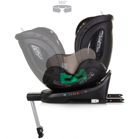 Chipolino Maximus I-Size 40-150 cm autósülés macadamia Isofix rendszerrel [6]