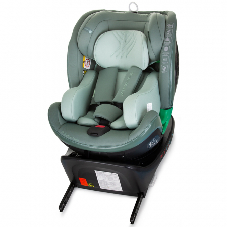 Chipolino Maximus I-Size 40-150 cm-es autósülés pasztell zöld színben, Isofix rendszerrel [9]