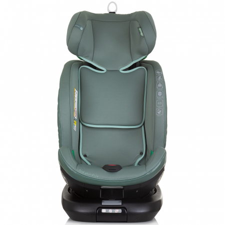 Chipolino Maximus I-Size 40-150 cm-es autósülés pasztell zöld színben, Isofix rendszerrel [8]