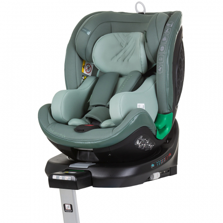 GYEREK AUTÓSÜLÉSEK - Chipolino Maximus I-Size 40-150 cm-es autósülés pasztell zöld színben, Isofix rendszerrel