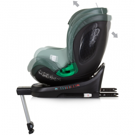Chipolino Maximus I-Size 40-150 cm-es autósülés pasztell zöld színben, Isofix rendszerrel [4]