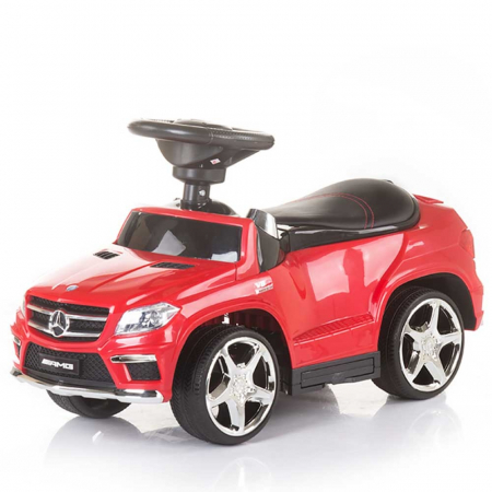Chipolino Mercedes Benz GL63 AMG piros tolható kisautó napellenzővel [5]