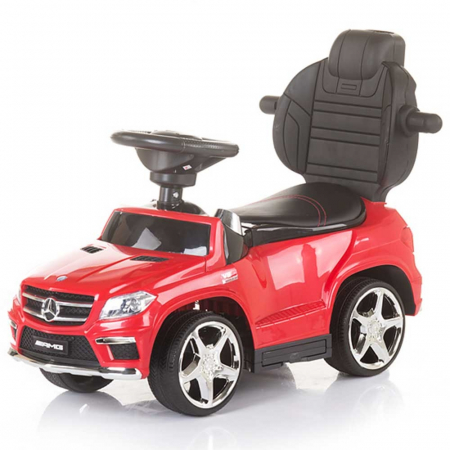 Chipolino Mercedes Benz GL63 AMG piros tolható kisautó napellenzővel [4]