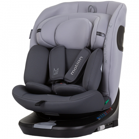GYEREK AUTÓSÜLÉSEK - Chipolino Motion I-Size 40-150 cm-es autósülés gránit színben, Isofix rendszerrel