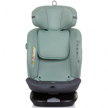 Chipolino Motion I-Size 40-150 cm-es autósülés pasztellzöld színben, Isofix rendszerrel [2]