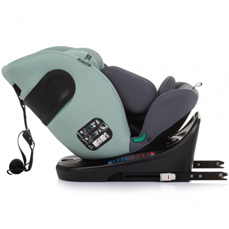 Chipolino Motion I-Size 40-150 cm-es autósülés pasztellzöld színben, Isofix rendszerrel [8]