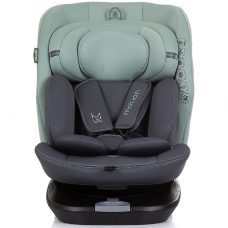 Chipolino Motion I-Size 40-150 cm-es autósülés pasztellzöld színben, Isofix rendszerrel [1]