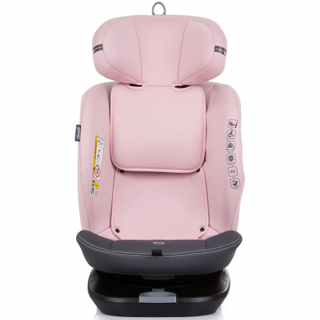 Chipolino Motion I-Size 40-150 cm-es flamingó autósülés Isofix rendszerrel [2]