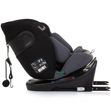 Chipolino Motion I-Size 40-150 cm obsidian autósülés Isofix rendszerrel [7]