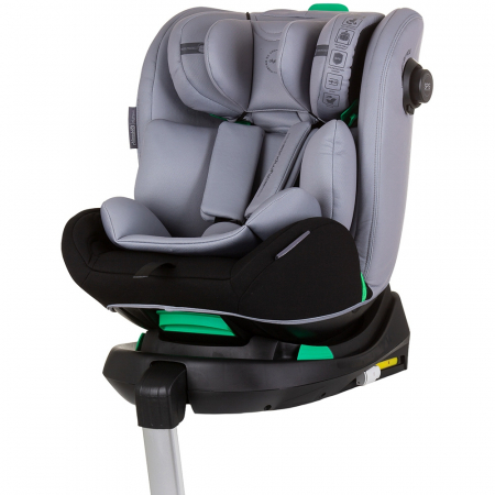 GYEREK AUTÓSÜLÉSEK - Chipolino Olympus I-Size 40-150 cm autósülés, hamuszürke, Isofix rendszerrel