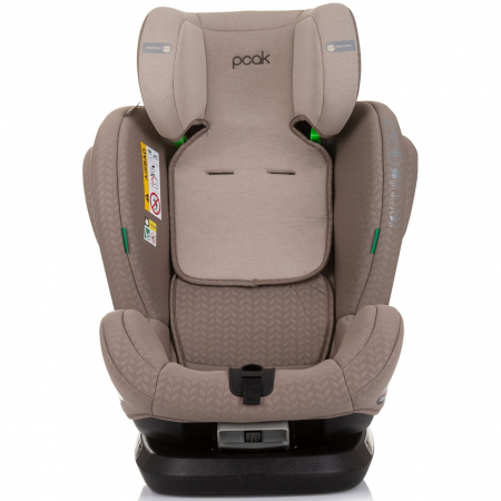 Chipolino Peak I-Size 40-150 cm autósülés macadamia színben, Isofix rendszerrel [2]
