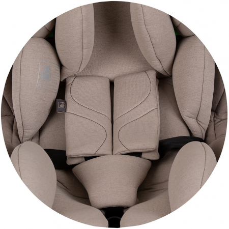 Chipolino Peak I-Size 40-150 cm autósülés macadamia színben, Isofix rendszerrel [10]