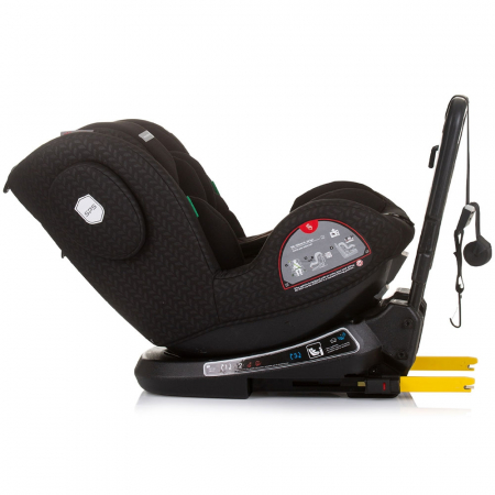 Chipolino Peak I-Size 40-150 cm-es autósülés obszidián színben, Isofix rendszerrel [6]