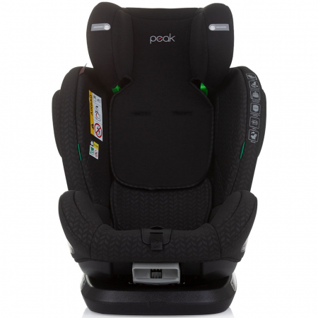 Chipolino Peak I-Size 40-150 cm-es autósülés obszidián színben, Isofix rendszerrel [2]
