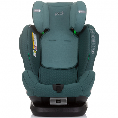 Chipolino Peak I-Size 40-150 cm-es autósülés pasztell zöld színben, Isofix rendszerrel [2]