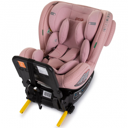 Chipolino Peak I-Size 40-150 cm flamingó autósülés Isofix rendszerrel [8]