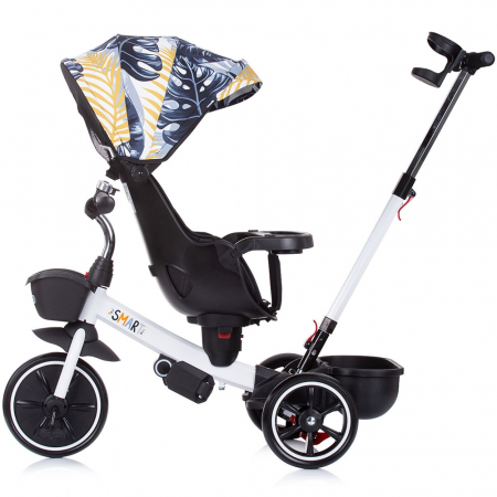 Chipolino Smart háromkerekű, megfordítható ülésű, fekete-fehér [2]