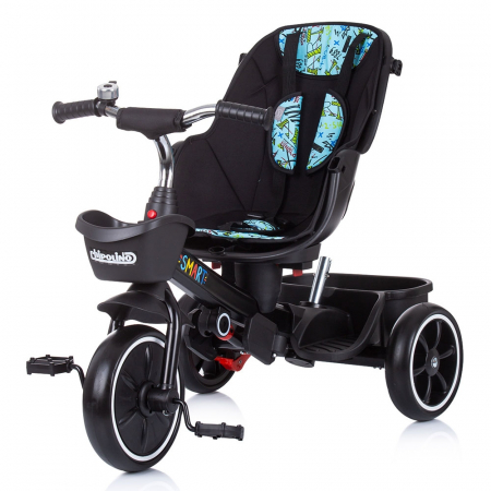 Chipolino Smart kék tricikli, megfordítható üléssel [3]