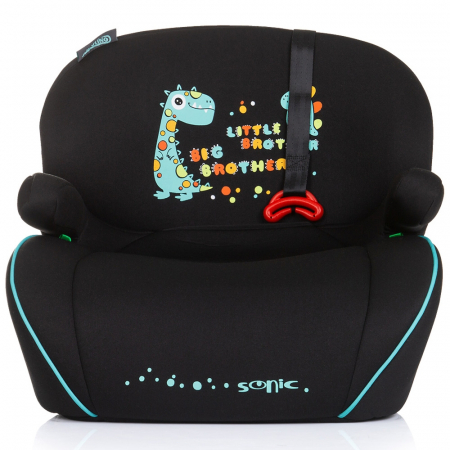 Chipolino Sonic I-Size 125-150 cm autós ülésmagasító Isofix rendszerrel, dino mintával [1]