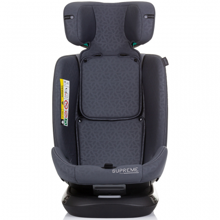 Chipolino Supreme I-Size 40-150 cm autósülés Isofix rendszerrel, gránit színben [2]