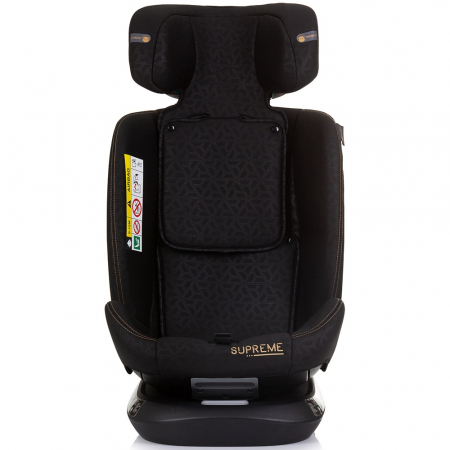 Chipolino Supreme I-Size autósülés 40-150 cm Isofix rendszerrel, obszidián színben [2]