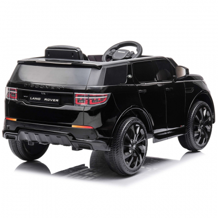Chipolino SUV Land Rover Discovery elektromos kisautó bőr üléssel és EVA kerekekkel, fekete [6]