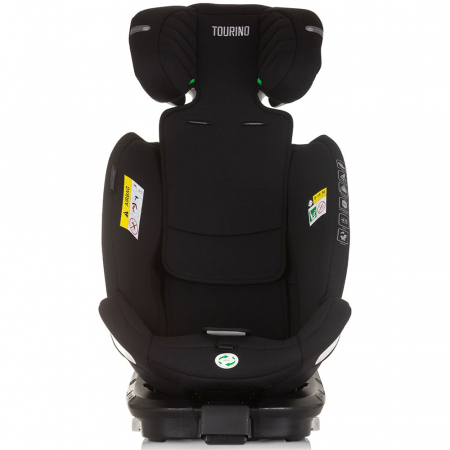 Chipolino Tourino I-Size 40-150 cm autósülés obszidián színben, Isofix rendszerrel [8]