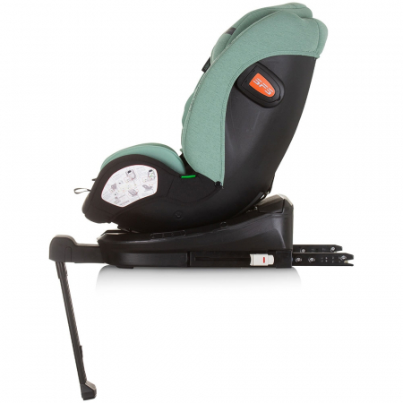 Chipolino Tourino I-Size 40-150 cm autósülés pasztellzöld színben, Isofix rendszerrel [3]