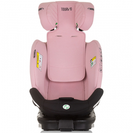 Chipolino Tourino I-Size 40-150 cm flamingó autósülés Isofix rendszerrel [8]
