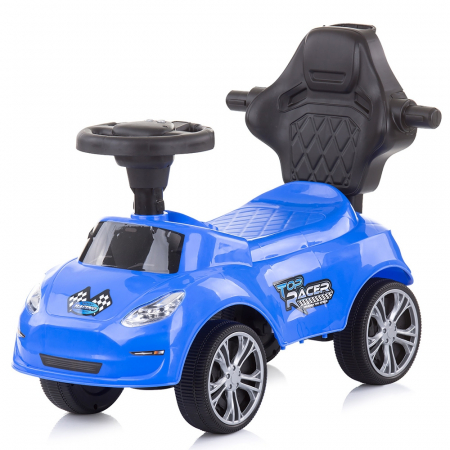 Chipolino Turbo kék tolható kisautó fogantyúval [1]
