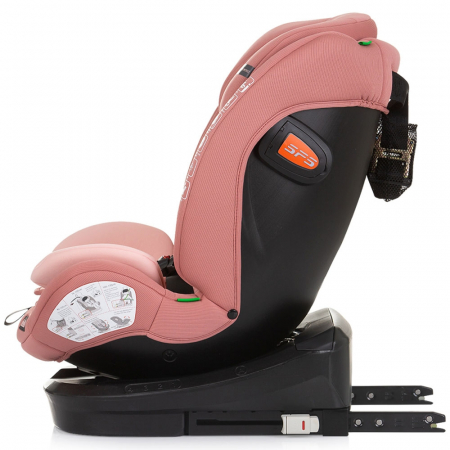 Chipolino Volare I-Size 40-150 cm flamingó autósülés Isofix rendszerrel [3]