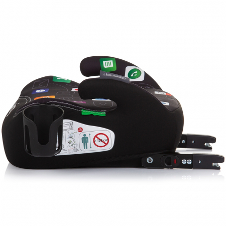 Chipolino Wing I-Size 125-150 cm autós ülésmagasító Isofix rendszerrel [2]