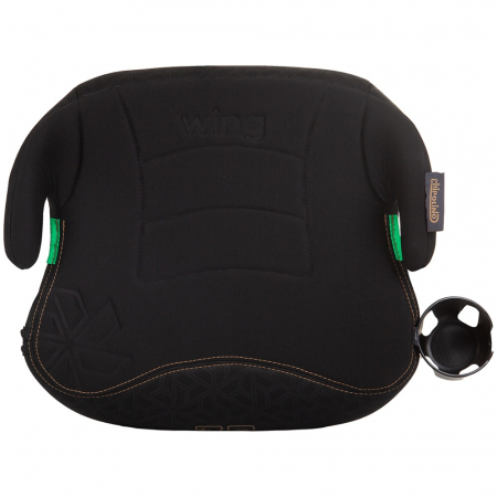 GYEREK AUTÓSÜLÉSEK - Chipolino Wing I-Size 125-150 cm magasító ülés obsidian színben Isofix rendszerrel