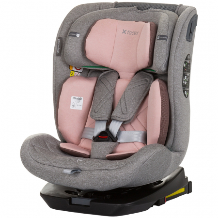 GYEREK AUTÓSÜLÉSEK - Chipolino X Factor I-Size 40-150 cm flamingó autósülés Isofix rendszerrel