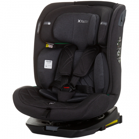 GYEREK AUTÓSÜLÉSEK - Chipolino X Factor I-Size 40-150 cm obsidian autósülés Isofix rendszerrel