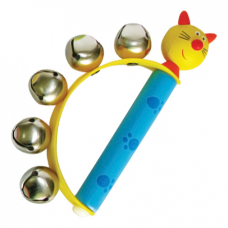 BABA JÁTÉKOK - Csengettyűs zenélő játék - macska