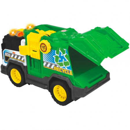 Dickie Toys 30 cm-es szemetesautó fényekkel és hangokkal [3]