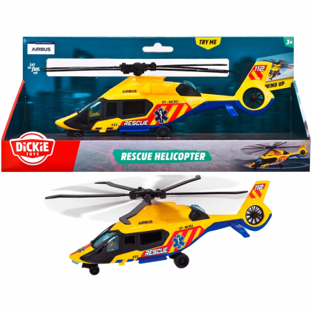 Dickie Toys Airbus H160 mentőhelikopter, 23 cm [11]