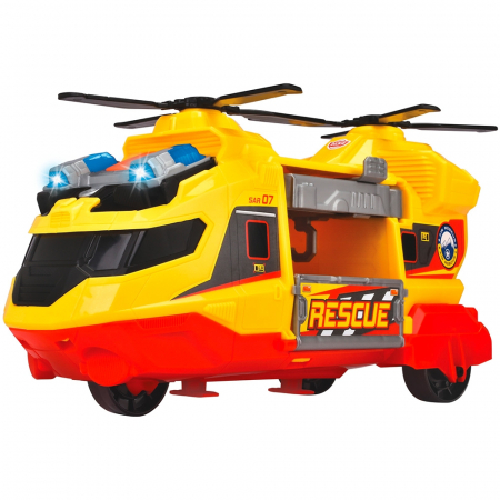 KISAUTÓK - JÁRMŰVEK - Dickie Toys helikopter 30 cm, fényekkel és hangokkal