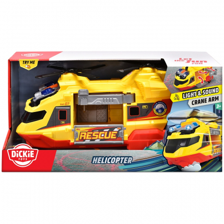 Dickie Toys helikopter 30 cm, fényekkel és hangokkal [9]