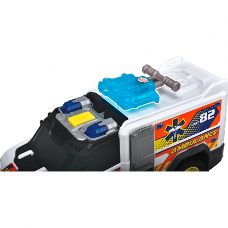 Dickie Toys Mentőautó 30 cm fényekkel és hangokkal [2]