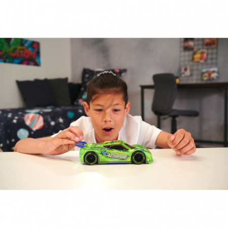 Dickie Toys Speed Tronic 20 cm-es zöld autó fénnyel és hanggal [9]