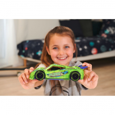 Dickie Toys Speed Tronic 20 cm-es zöld autó fénnyel és hanggal [12]