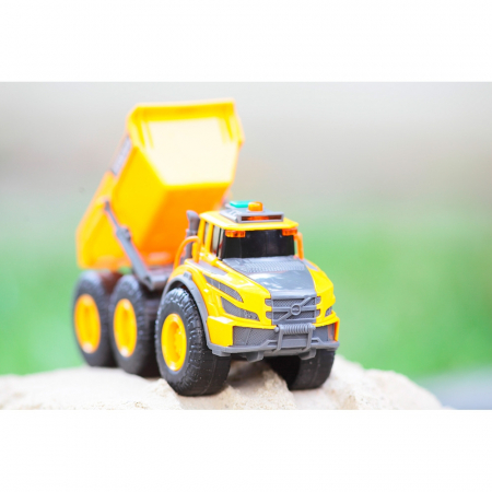 Dickie Toys Volvo billenős teherautó 23 cm, fényekkel és hangokkal [7]