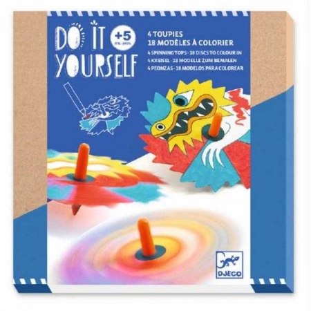 KREATÍV JÁTÉKOK - Djeco DIY készlet, Elbűvölő sárkányok