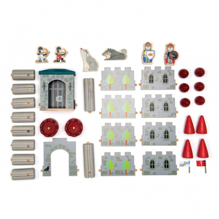 Farkas kastély építőkészlet 40 darabos - Wolf Castle [1]