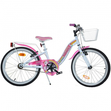 KÜLTÉRI JÁTÉKOK / LÁBBAL HAJTHATÓ BICIKLIK - Gyerek kerékpár Dino Bikes 20' Unikornis