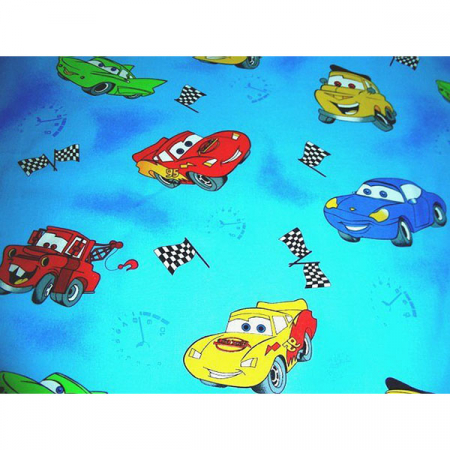 Hubners Cars 5 darabos kék kiságy ágynemű szett [1]